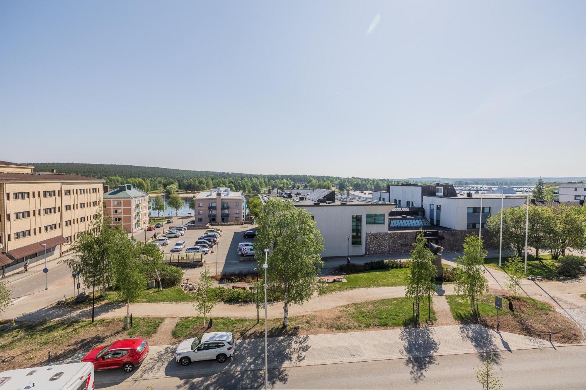 Penthouse Valsa Appartement Rovaniemi Buitenkant foto